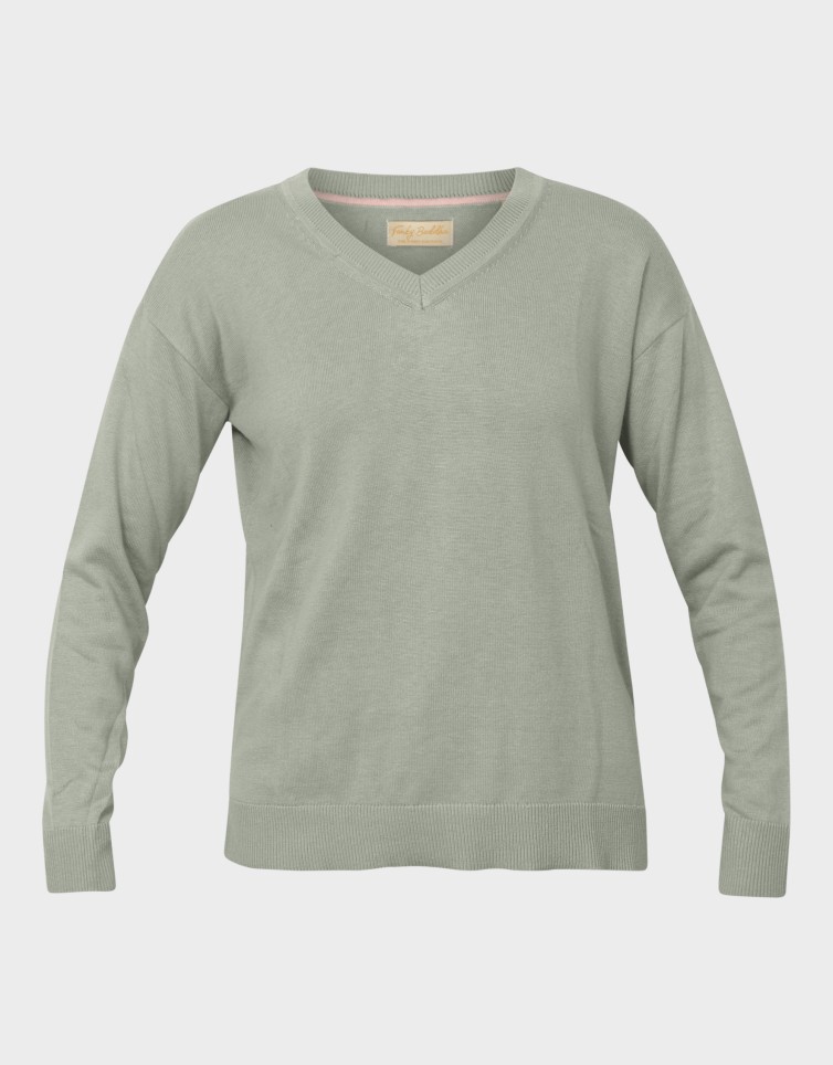 V-NECK PULLOVER