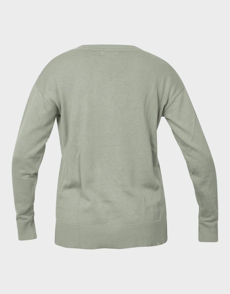 V-NECK PULLOVER