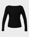 RIBBED BLOUSE