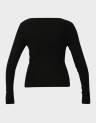 RIBBED BLOUSE