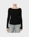 RIBBED BLOUSE
