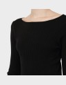 RIBBED BLOUSE