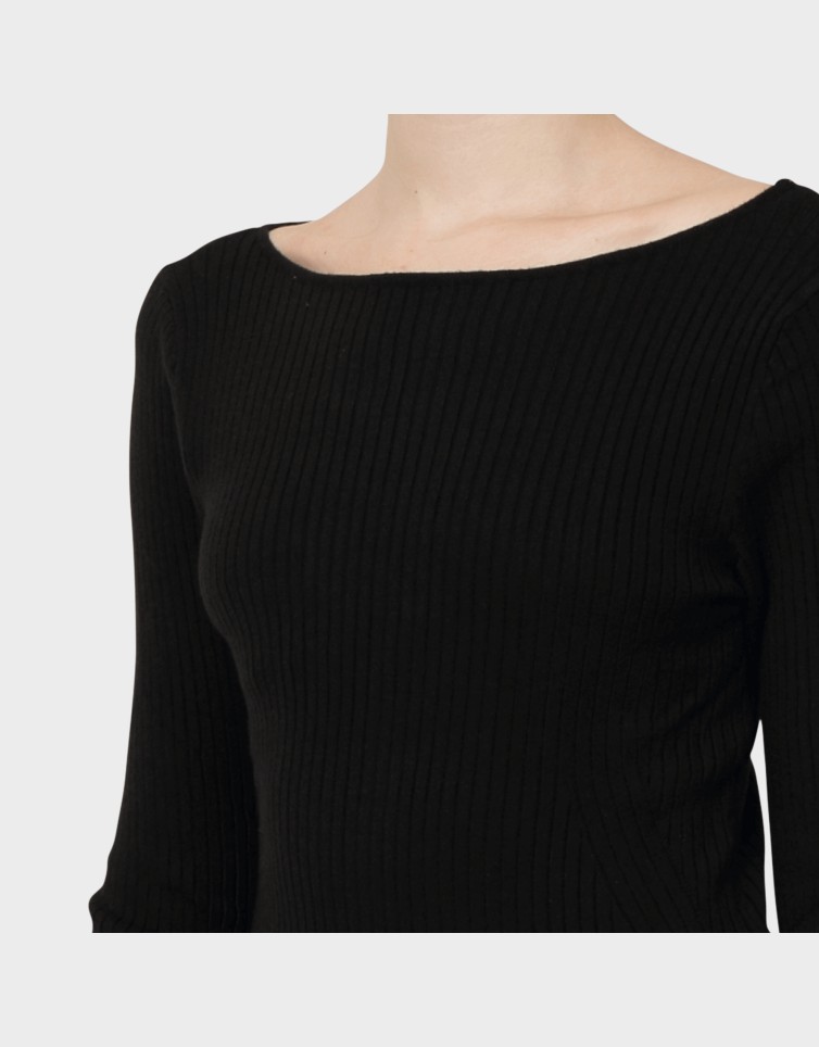 RIBBED BLOUSE