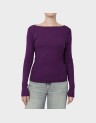 RIBBED BLOUSE