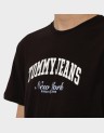 TJM SLIM VARSITY POP TEE EXT