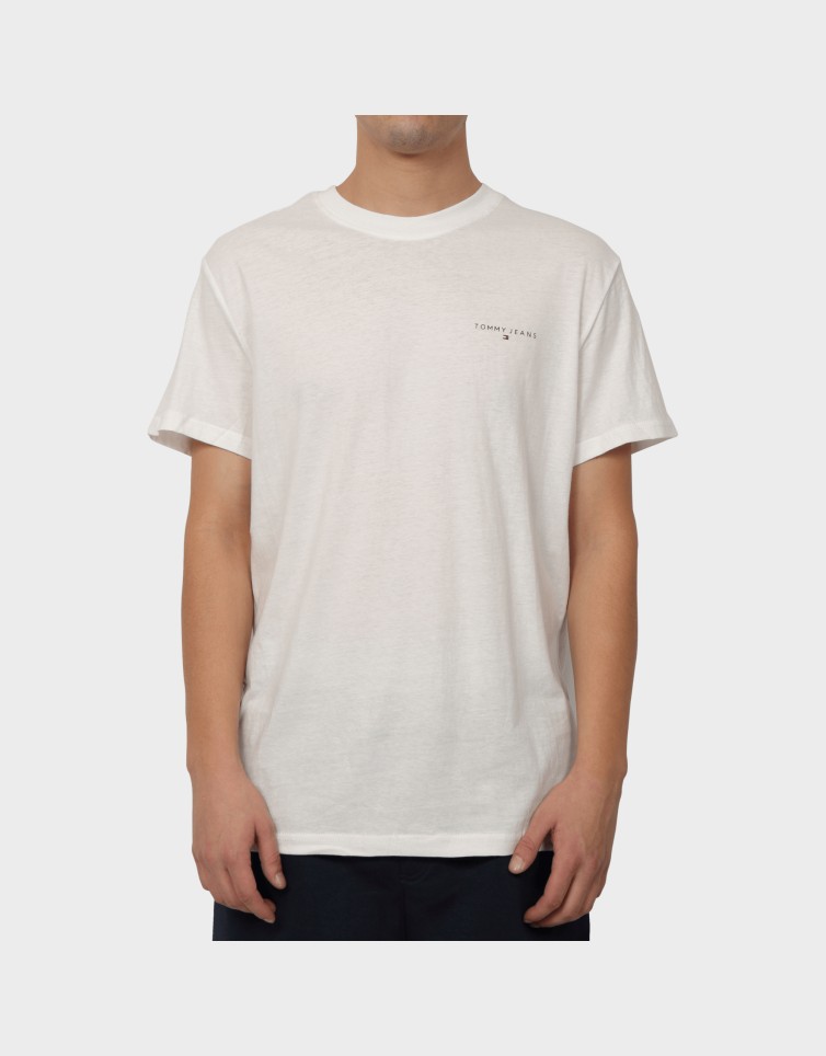 TJM SLIM LINEAR CHEST SS TEE E