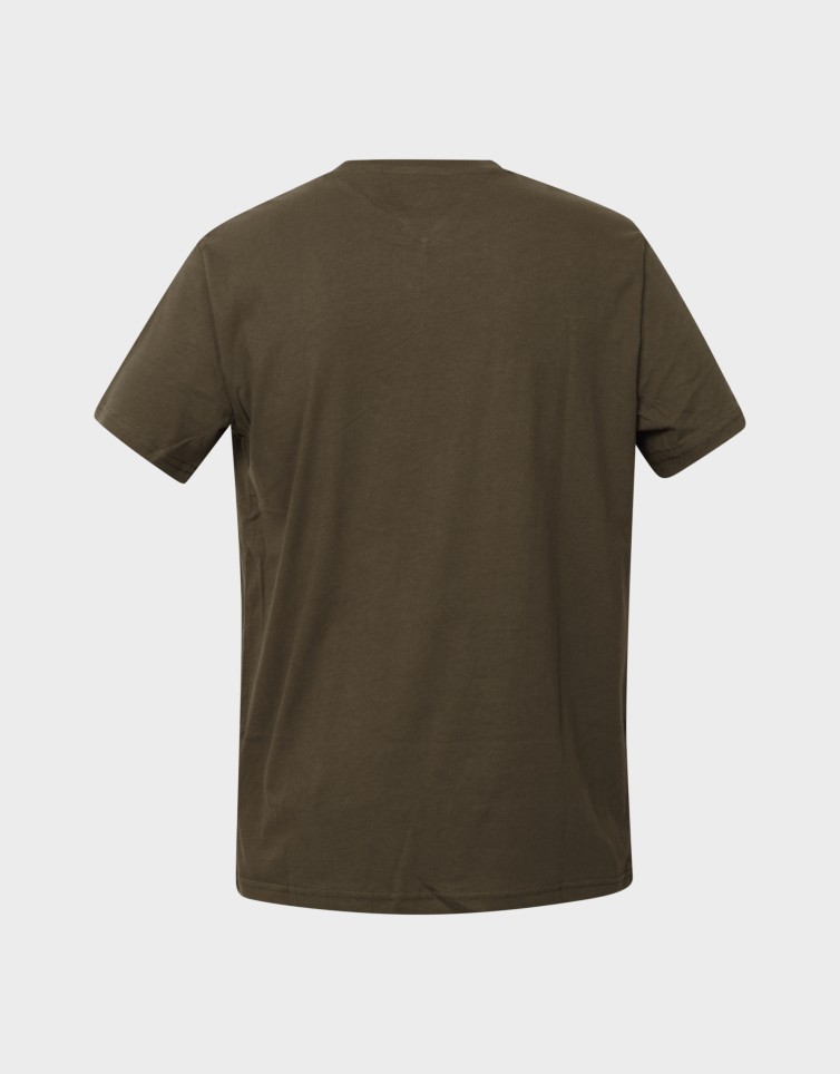 TJM SLIM LINEAR CHEST SS TEE E