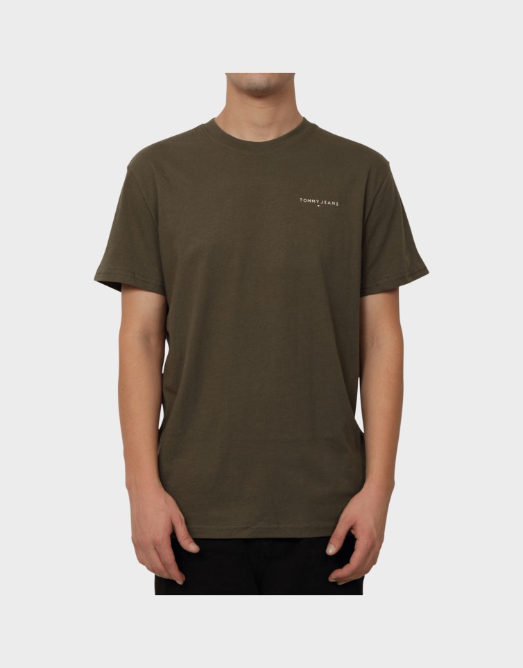 TJM SLIM LINEAR CHEST SS TEE E
