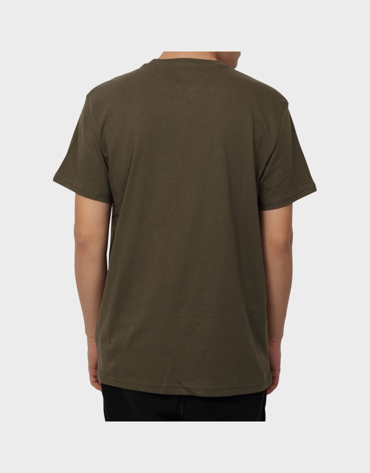 TJM SLIM LINEAR CHEST SS TEE E