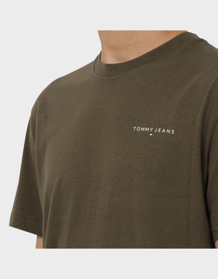 TJM SLIM LINEAR CHEST SS TEE E