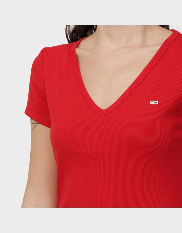 TJW SLIM ESSENTIAL RIB V SS