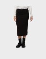 TJW TAPE MIDI KNIT SKIRT