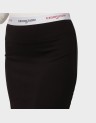 TJW TAPE MIDI KNIT SKIRT