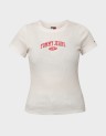 TJW SLIM VARSITY RIB TEE EXT