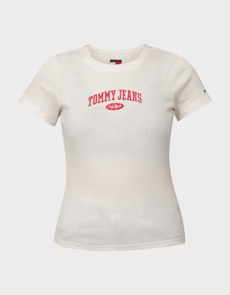 TJW SLIM VARSITY RIB TEE EXT