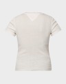 TJW SLIM VARSITY RIB TEE EXT