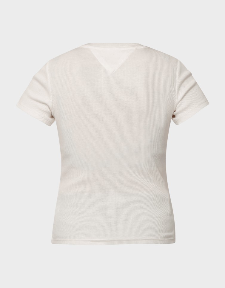 TJW SLIM VARSITY RIB TEE EXT