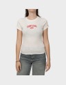 TJW SLIM VARSITY RIB TEE EXT