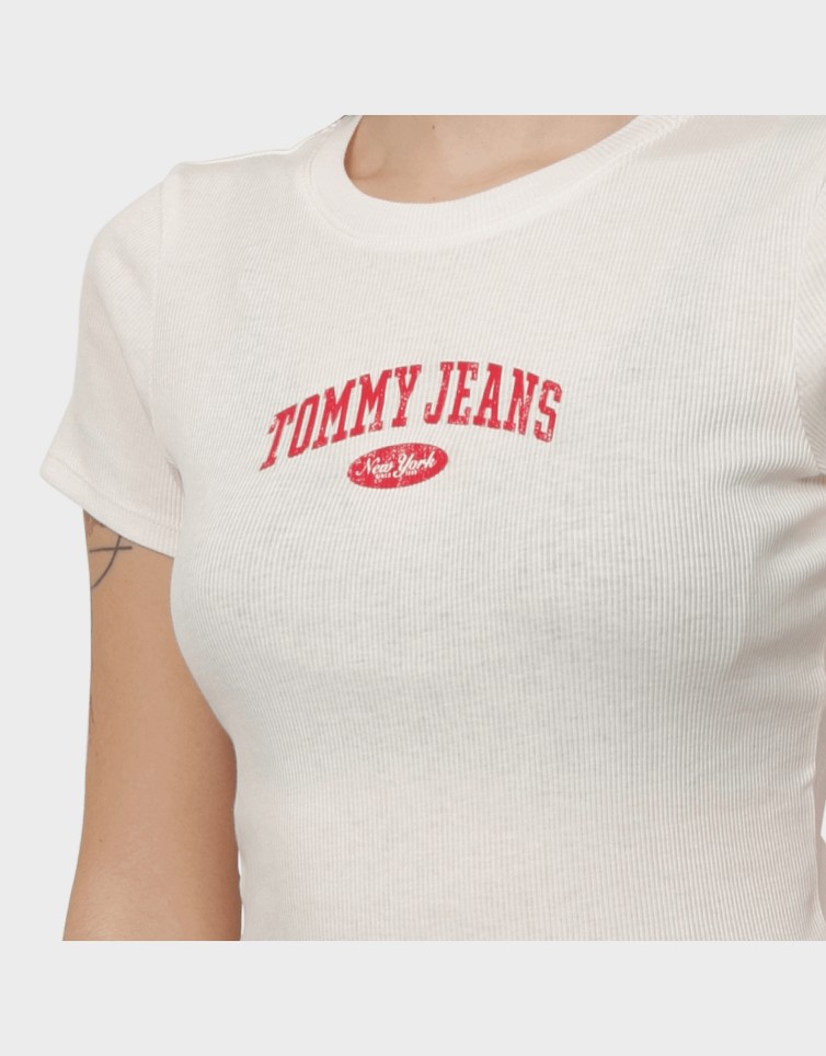 TJW SLIM VARSITY RIB TEE EXT