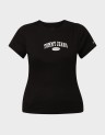 TJW SLIM VARSITY RIB TEE EXT