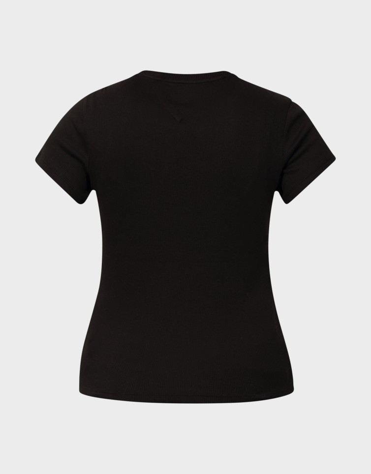 TJW SLIM VARSITY RIB TEE EXT