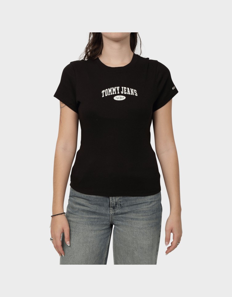 TJW SLIM VARSITY RIB TEE EXT