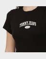 TJW SLIM VARSITY RIB TEE EXT