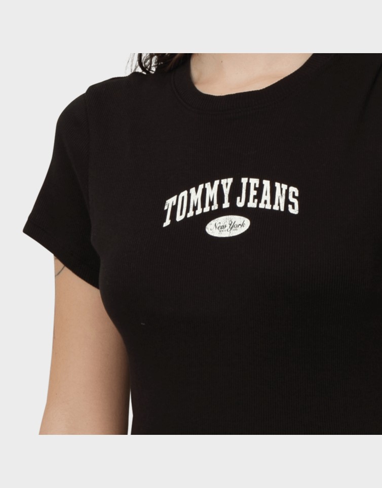 TJW SLIM VARSITY RIB TEE EXT