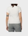TJW SLIM BUTTON RIB C-NECK SS