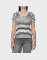 TJW SLIM BUTTON RIB C-NECK SS