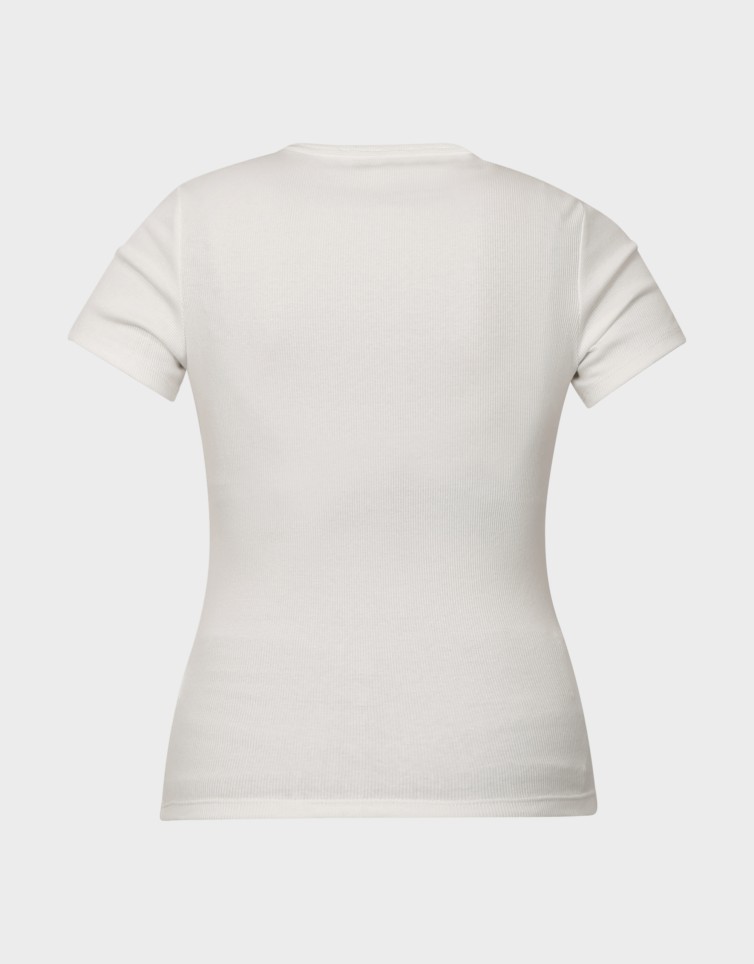 TJW SLIM BADGE RIB TEE
