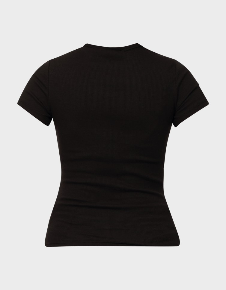 TJW SLIM BADGE RIB TEE