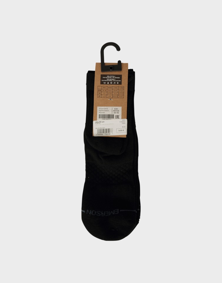 BASIC MID CREW SOCKS (2-PAIRS)