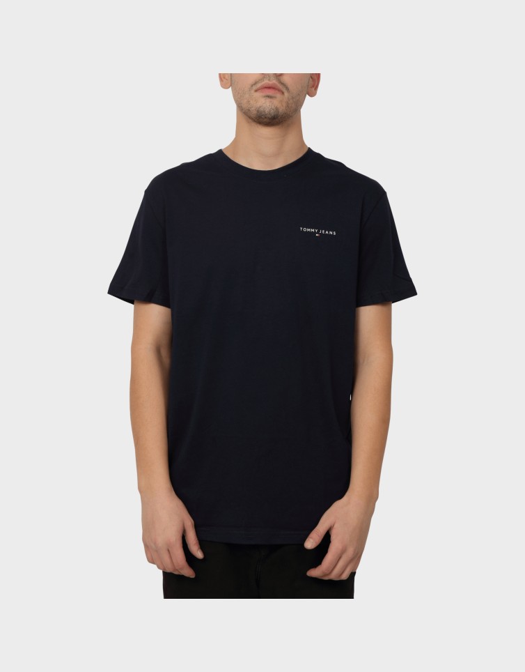 TJM SLIM LINEAR CHEST SS TEE E