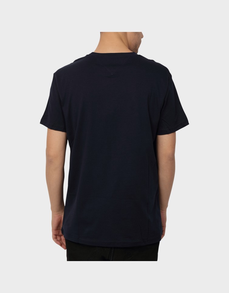 TJM SLIM LINEAR CHEST SS TEE E