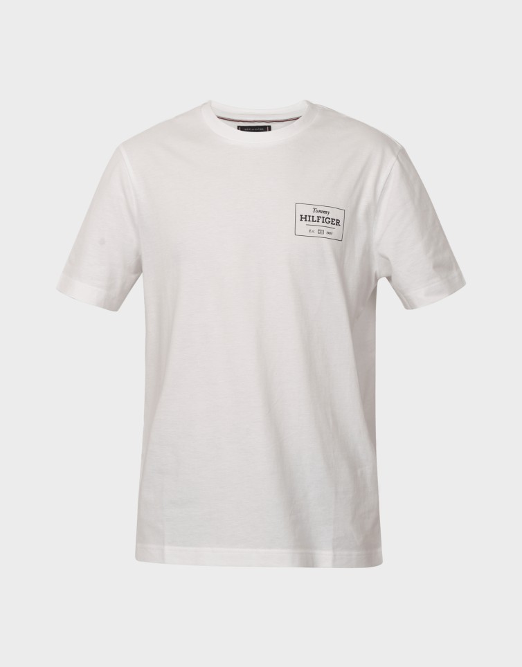 MONOTYPE PRINTED LABEL TEE