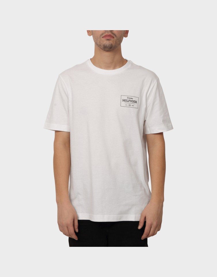 MONOTYPE PRINTED LABEL TEE