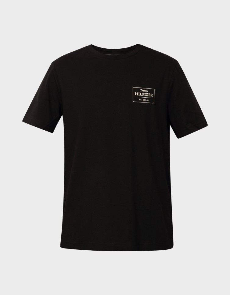 MONOTYPE PRINTED LABEL TEE