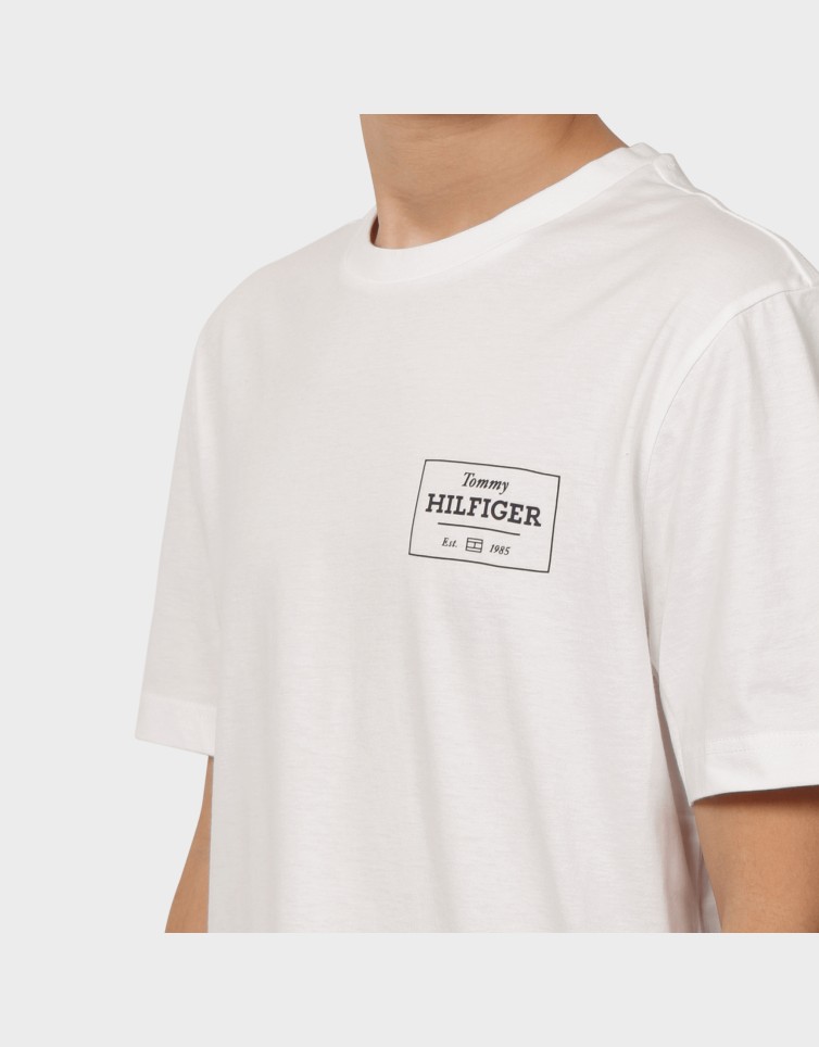 MONOTYPE PRINTED LABEL TEE