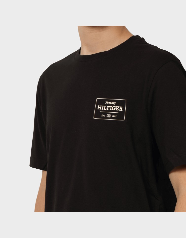 MONOTYPE PRINTED LABEL TEE