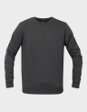COTTON FLEECE SOLID CREW NECK