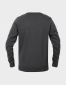 COTTON FLEECE SOLID CREW NECK