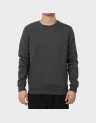 COTTON FLEECE SOLID CREW NECK