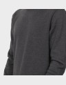 COTTON FLEECE SOLID CREW NECK