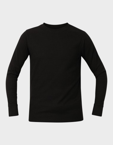 WAFFEL ROUND NECK