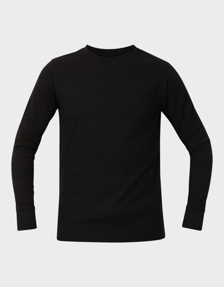 WAFFEL ROUND NECK