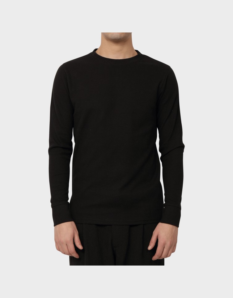 WAFFEL ROUND NECK