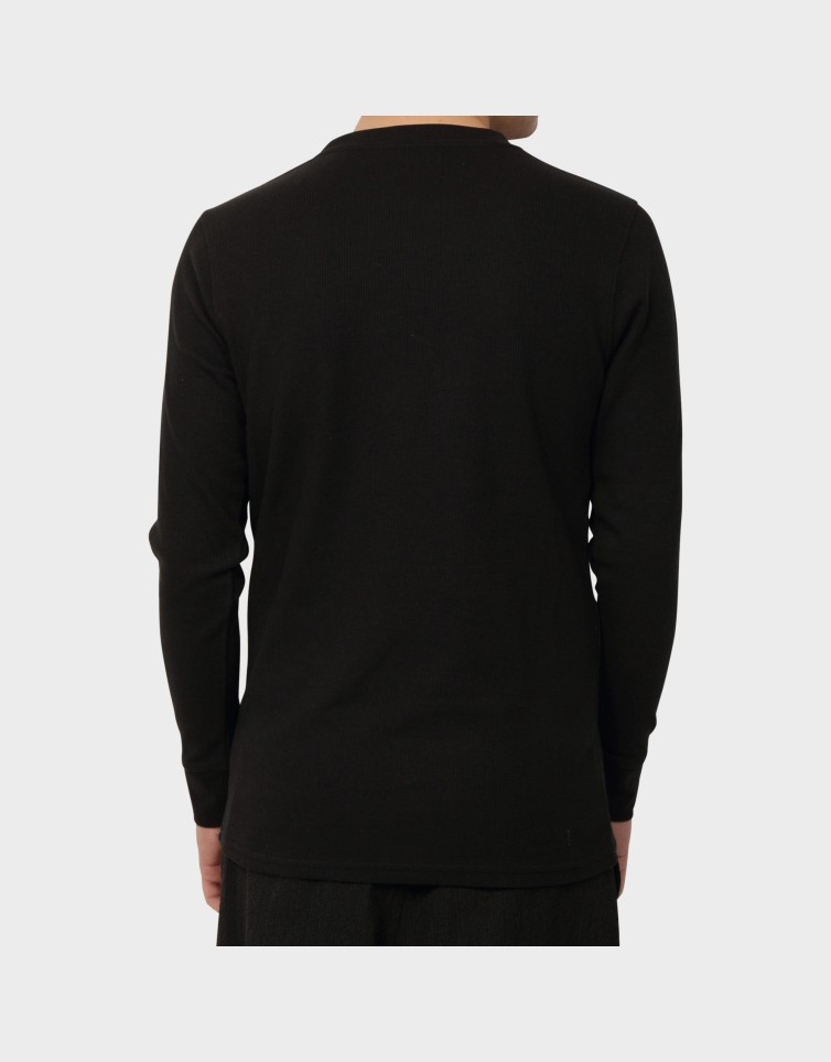 WAFFEL ROUND NECK