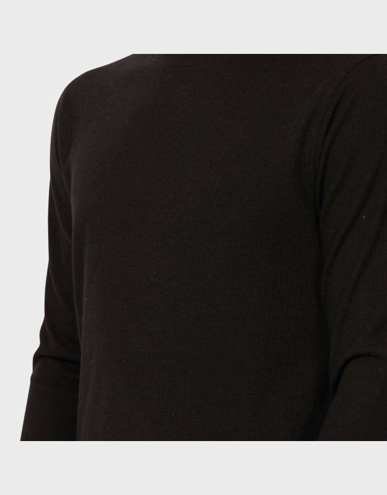 WAFFEL ROUND NECK