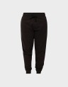 COTTON FLEECE JOGGER SOLID RIB